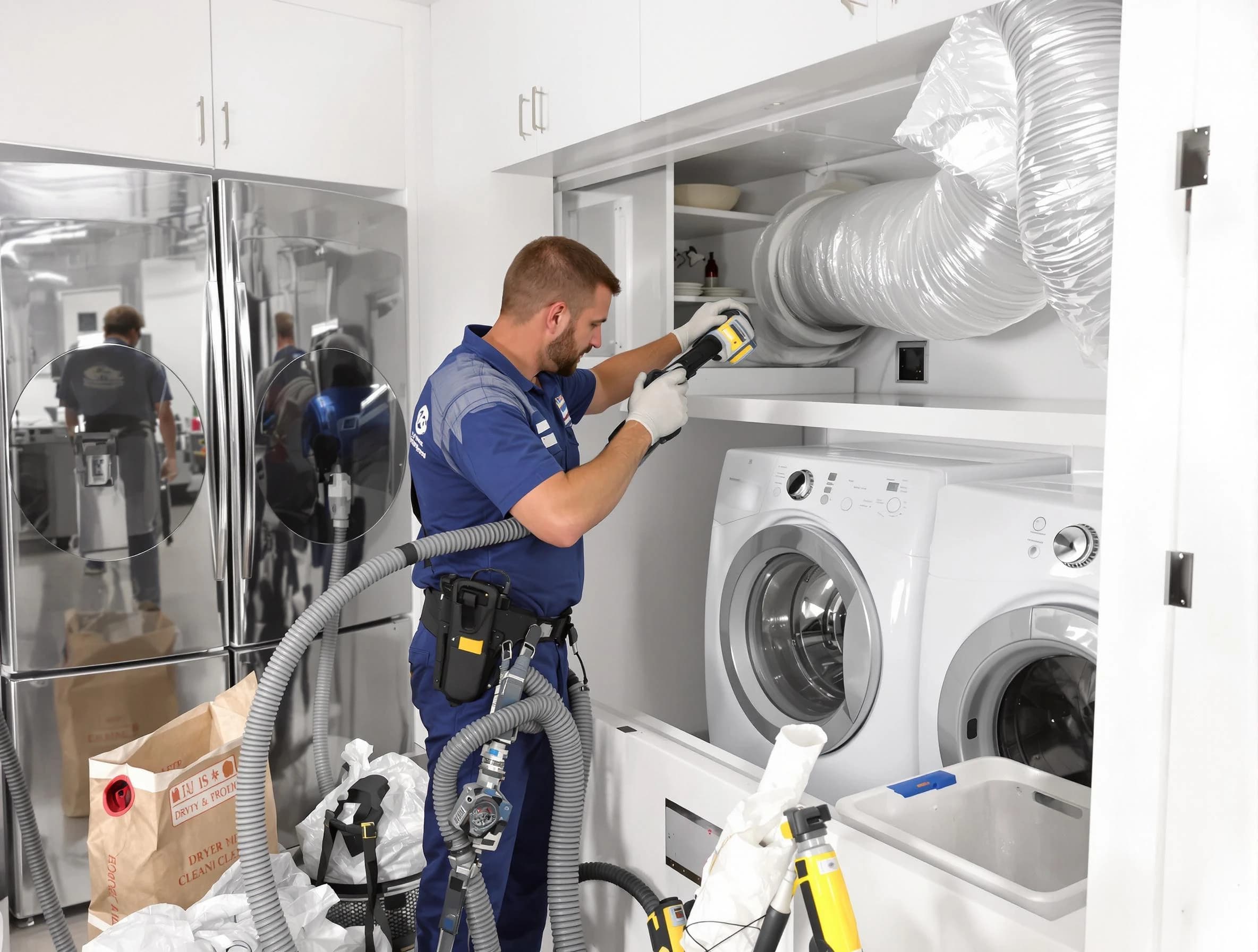 Professional duct cleaning by Haverhill Dryer Vent Cleaning in Haverhill
