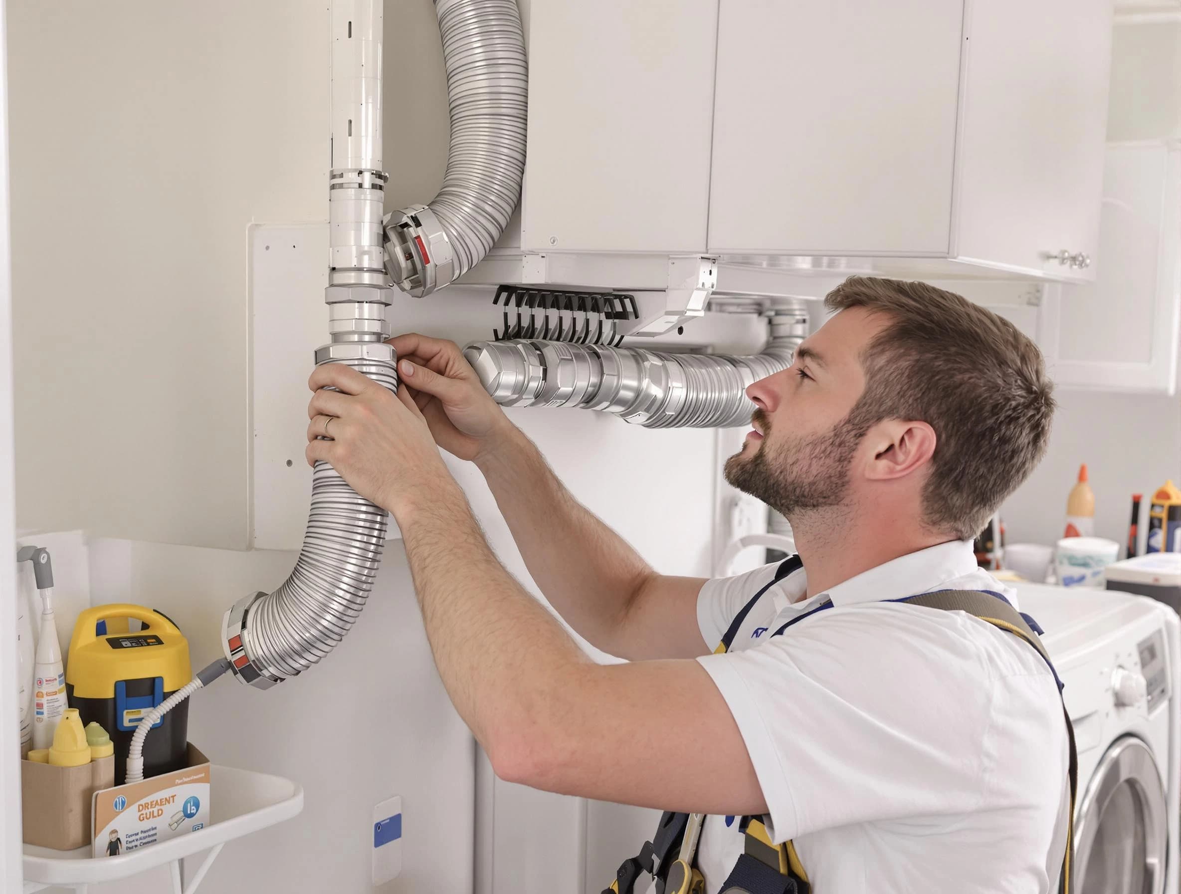 Professional dryer vent repair and installation by Haverhill Dryer Vent Cleaning in Haverhill