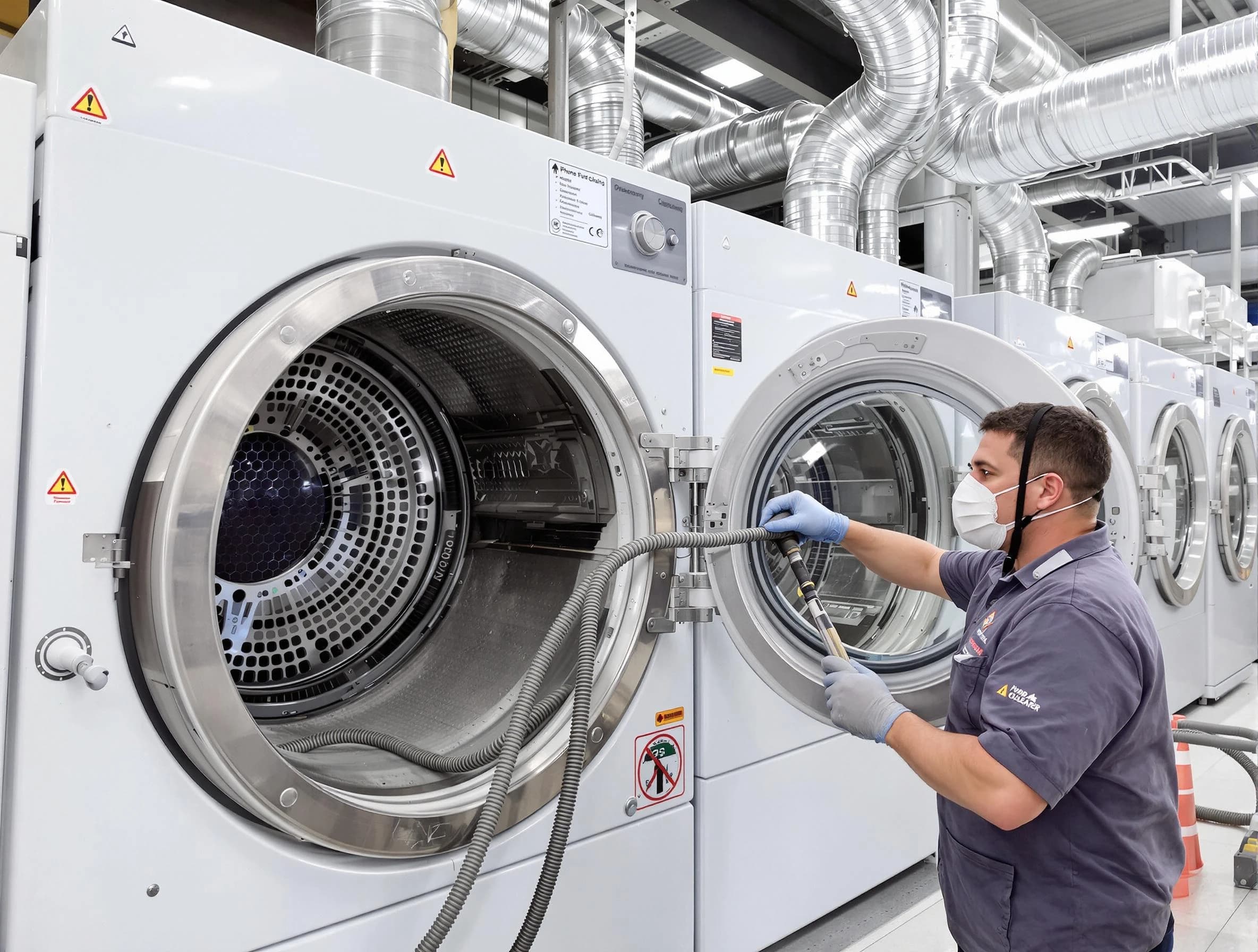 Industrial-grade dryer vent cleaning by Haverhill Dryer Vent Cleaning in Haverhill