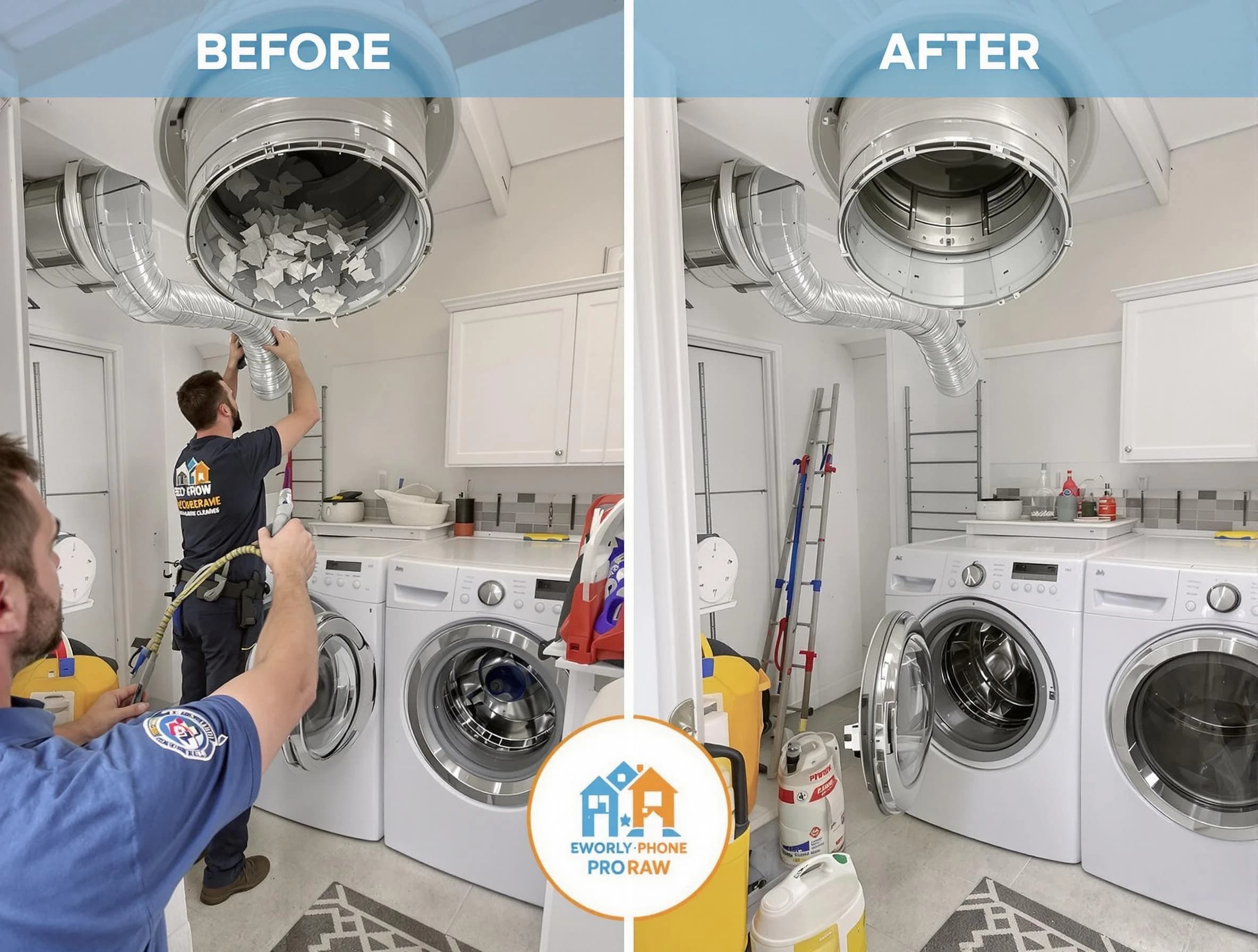 Residential dryer vent cleaning by Haverhill Dryer Vent Cleaning in Haverhill