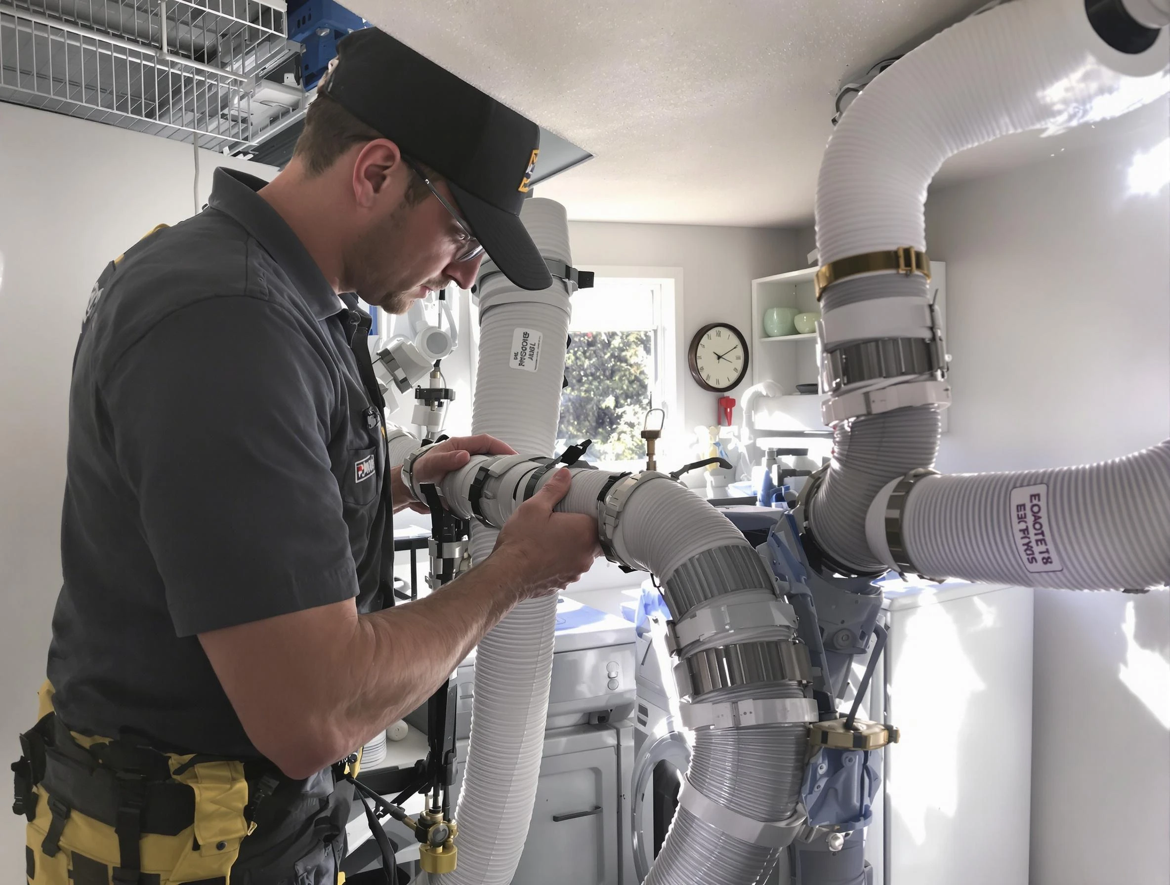 Dryer Vent Hose Installation in Haverhill