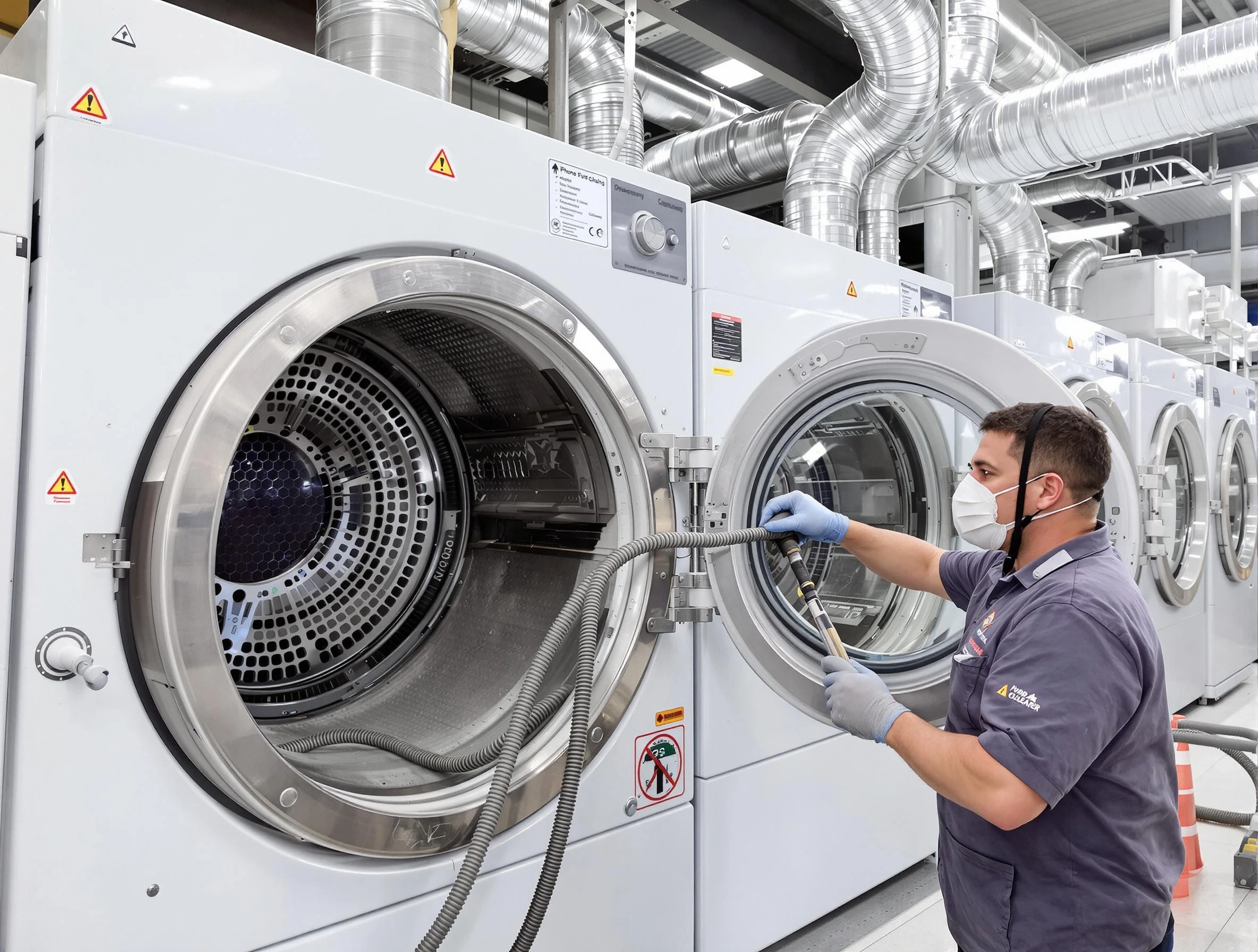 Industrial-grade dryer vent cleaning by Haverhill Dryer Vent Cleaning in Haverhill